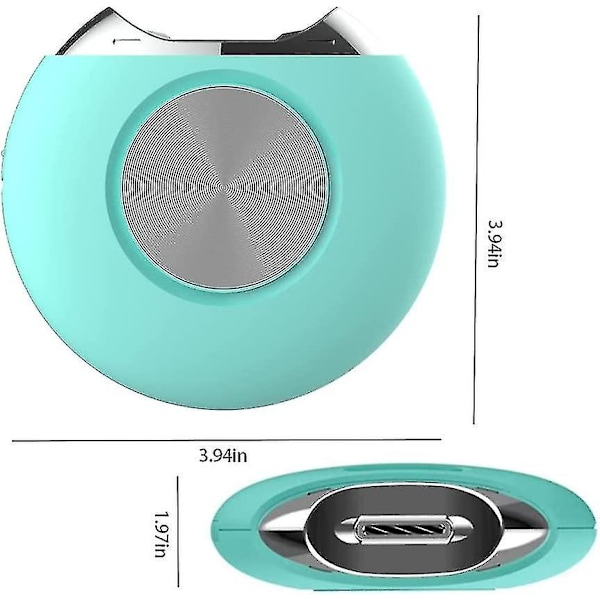 Elektrisk Nagelklippare för Tjocka Naglar Säker Automatisk Elektrisk Nagelklippare för Omsorgspersonal, Äldre, Vuxna och Barn (Blå)