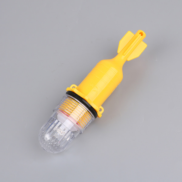 Fiske lys undervannsnett Fire-bue signal Lys fisk finner Yellow