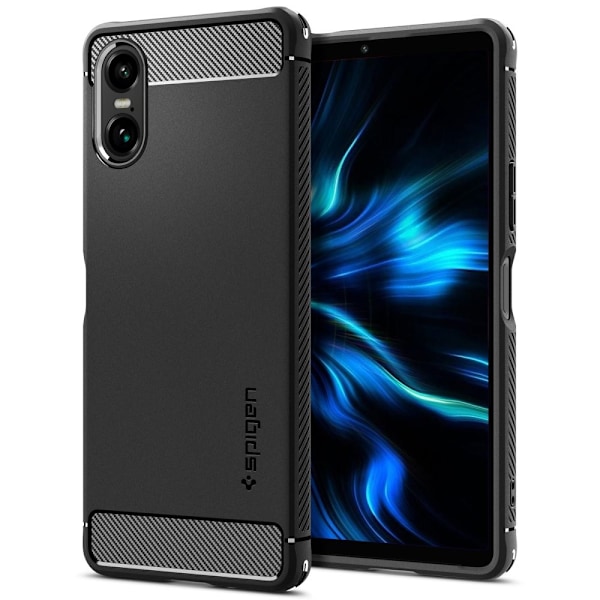 Spigen Sony Xperia 10 VI Deksel Rugged Armor Matt Svart