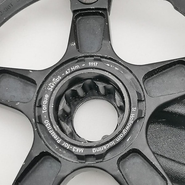 CNC-koneistettu alumiiniseos Hollowgram Spider Lockring KP021/, Supersix 2 - Polkupyörätarvikkeet