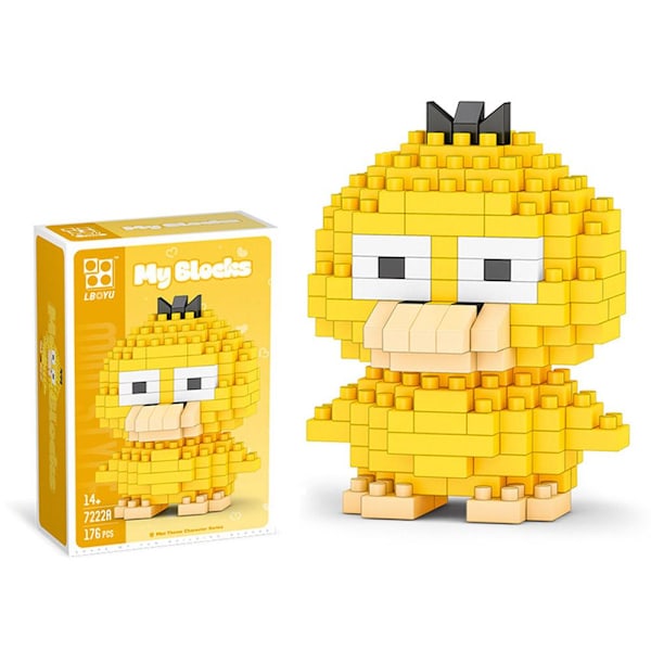 Mini Byggeklods Legetøj Figur Kort Sjovt Byggeklods Legetøj Sponge ONE-SIZE