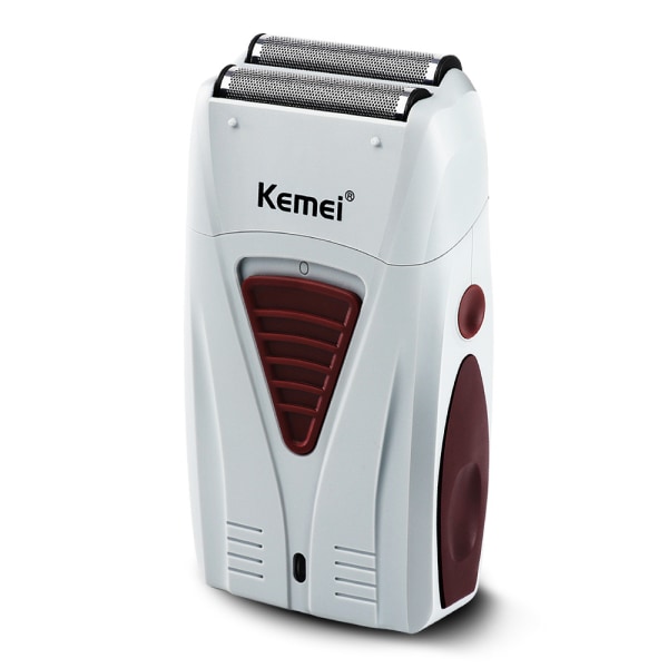 Kemei TS-1 17235 Pro Foilio Lithium Titanium Parranleikkuri, Johdollinen/Langaton, Sujuva Langaton Parranleikkuri Lataimella, Harmaa