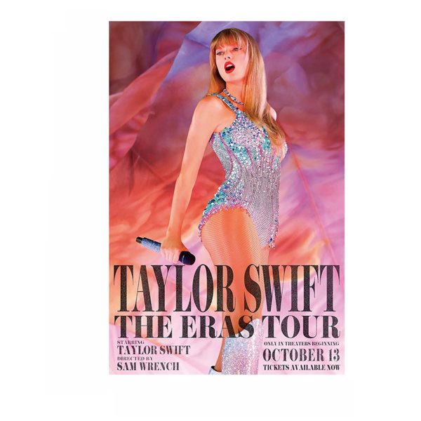 Singers Taylors Swifts plakat Personliggør hængende ornament Ideel gave til Swifties UV70365T