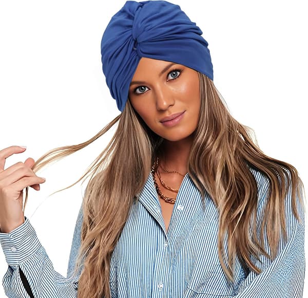 Badehetter for damer, badehetter, svømmehetter, langt, kort hår, foldet, polyester, for damer, myk hette, ørebeskyttelse, svømmere