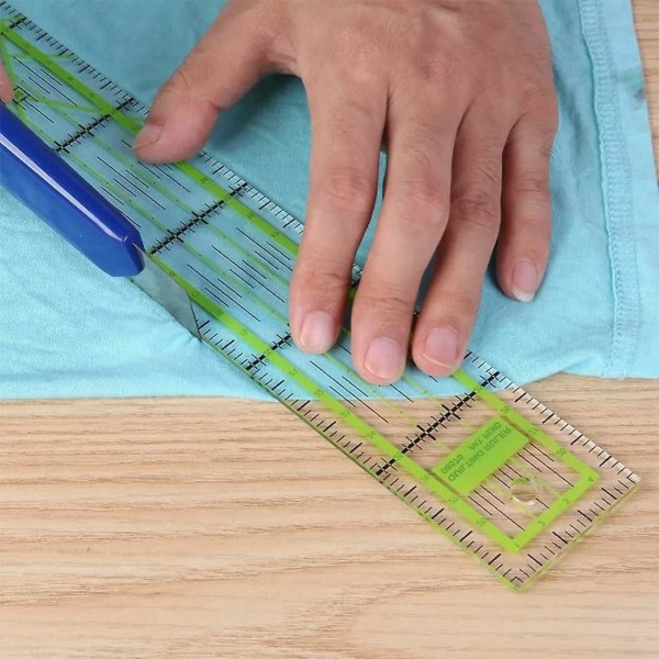 Leikkaa läpinäkyvä ompeluviiva (30 cm)