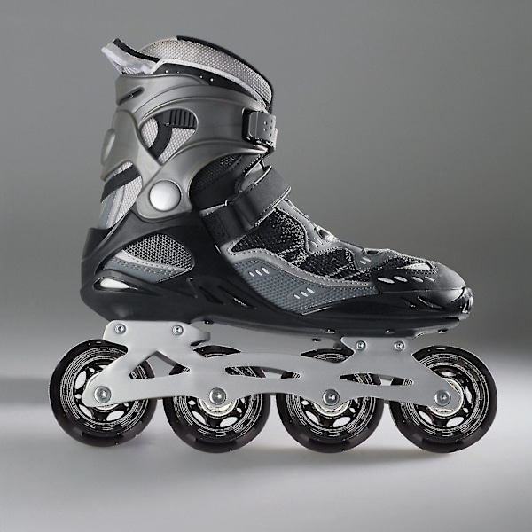 8-pack inline hjul, inomhus/utomhus rullskridskor hjul, ersättningshjul med kullager 64mm