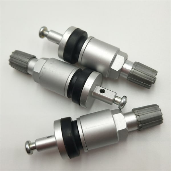 8 stk TPMS Dekkventiler Aluminiumslegering Slangefri Ventiler Dekktrykkovervåkingssystem Sensor Ventilstamme Reparasjonssett - Perfekt
