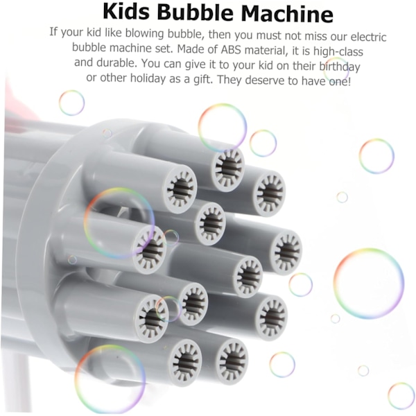 1 st. Maskin Nyhet Nöjen Automatiska Bubbel Leksaker Bärbar Bubbelblåsare Barn