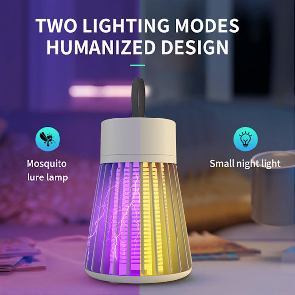 Mozz Guard Mosquito Zapper - Bed Bug Heater, BuzzBug Mosquito Killer, Zaptek Mosquitoes Zapper, USB Charing, Perfect for Outdoor and Indoor
