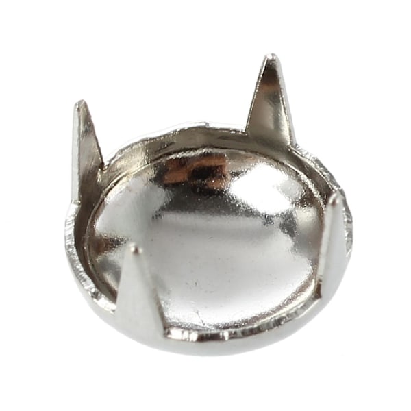 200X kupari 8mm hopeinen pyöreä kartio niitti niitti punk koristelu niitti niitti hopea
