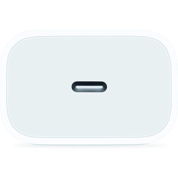 20W USB-C Strømadapter - iPhone-lader med rask lademulighet, Type C Vegglader