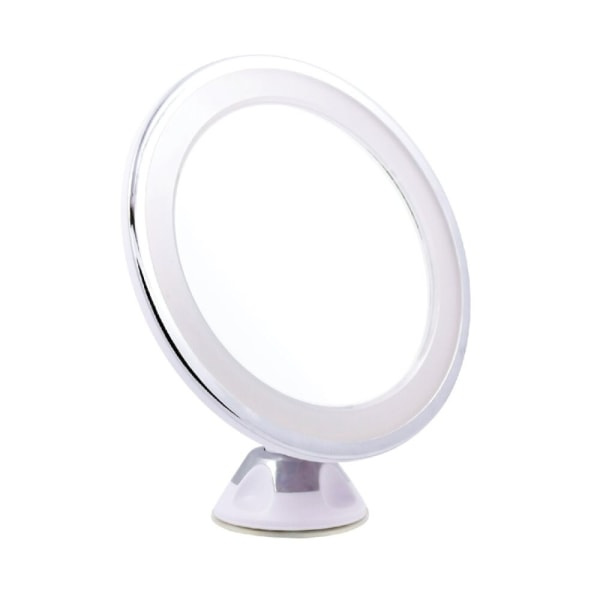 UNIQ Imucuppi Meikkispeili LED-valo ja x10 Suurennus - Valkoinen