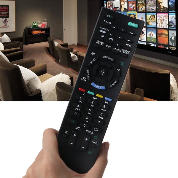 Erstatningsfjernkontroll for RM-ED041 RM-ED045 RM-ED047 RM-ED053 TV Black