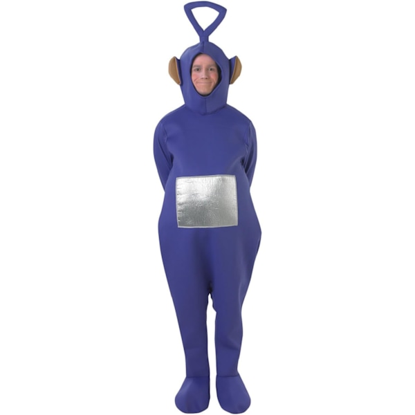Tinky Winky Teletubbies Voksen Fantomi Kostyme Hjortefest Kostyme Lilla lilla purple 150 cm