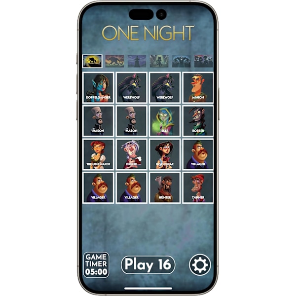One Night Ultimate Werewolf – Roligt Partyspel för Barn & Vuxna | Engagerande Social Deduktion | Snabbt Speltempo | Hemliga Roller & Bluff
