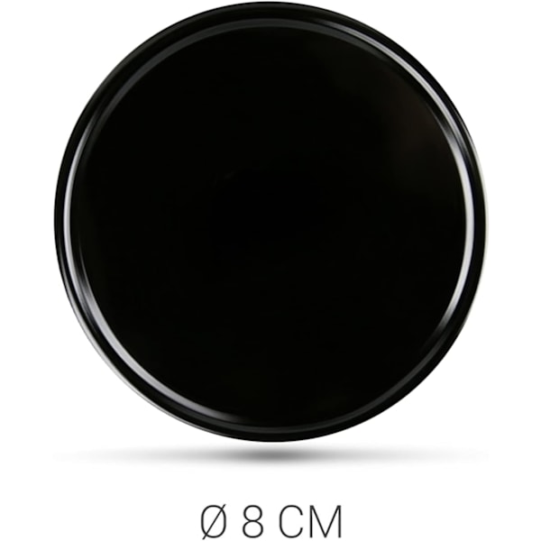 5 kpl Nano Magic Gel -liimatyynyjä, uudelleenkäytettävä silikoninen liukuestematto auton puhelintelineeseen ja GPS:ään, kotiin, toimistoon, ei jälkiä (musta)_xx