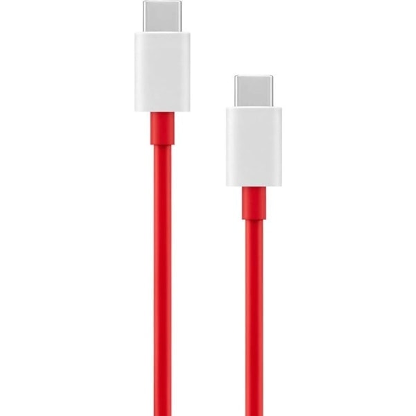 OnePlus Warp Lade Kabel (Type C - Rød) 2M
