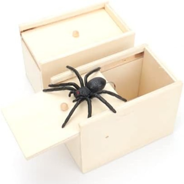 Spider Prank Scare Box Halloween Surprise Prank Joke Boxes