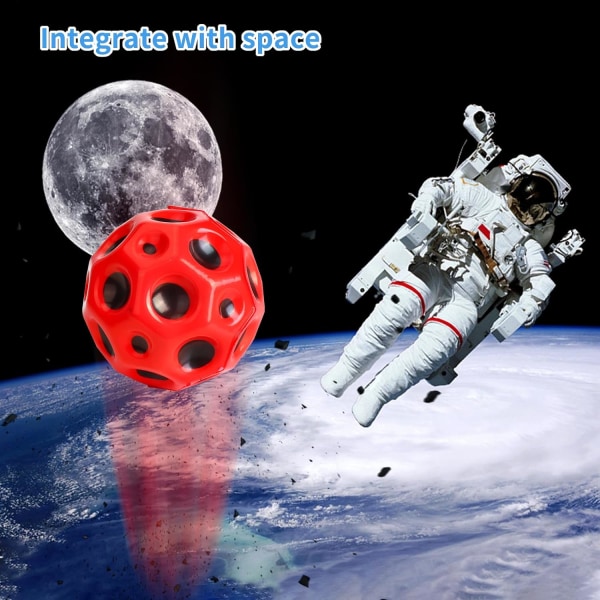 3 stycken moon ball, Astro Jump Ball, höjdhoppsboll rymdboll moonball