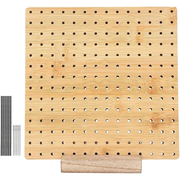 Blokeringsbræt, Blokeringsbrætter til hækling, Firkanter Blokeringsbræt til strikke- og hækleprojekter Håndlavet strikning med træstrikkebund 4 inches