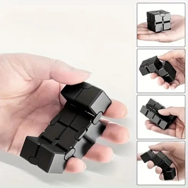Infinity Magic Cube: Förbättra fokus, reaktion och fingerfärdighet – Bärbar stressavlastning