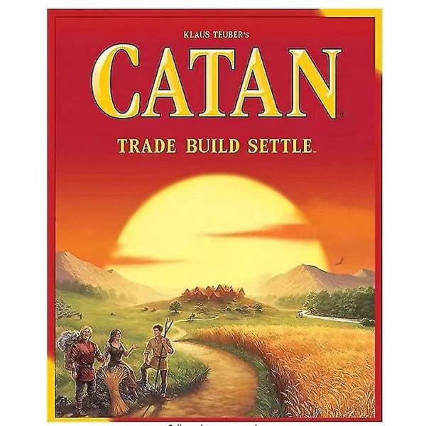 Catan Islandin lautapeli Englanninkielinen versio casual pulmapelistä peliä vastaan, sopii juhliin catan Foundation