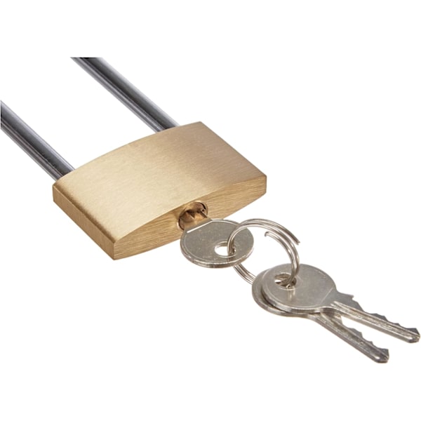 Diy 3103 - Mässinghänglås - extra högt shackle - 40 mm