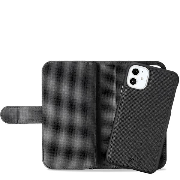 held iPhone 11 / XR - Flerfacks 2i1 Magnetiskt Fodral / Skal - Svart_xx Black Black