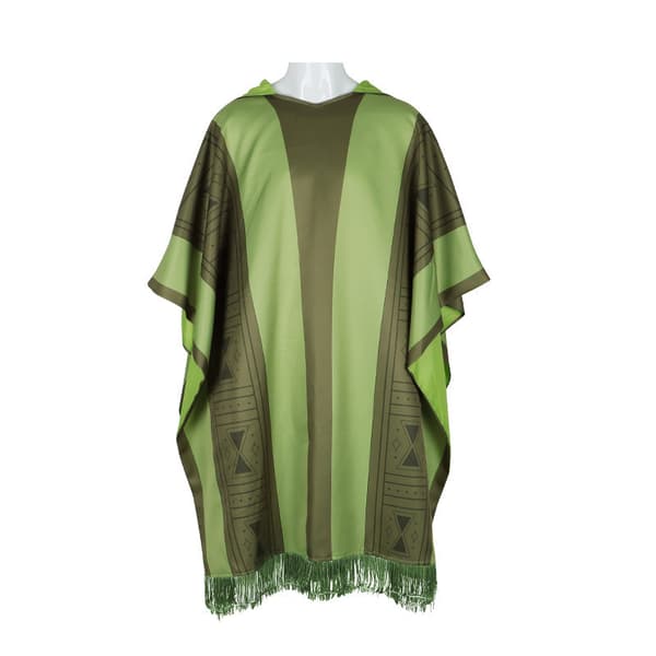 Kjole til kvinder Halloween-kostume rollespilsoutfit til voksne og børn Yellow Magic Cloak S