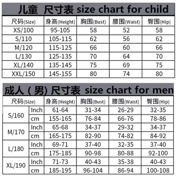 Avatar 2 kostumedragt, Jumpsuit til børn med Halloween-print form 150cm