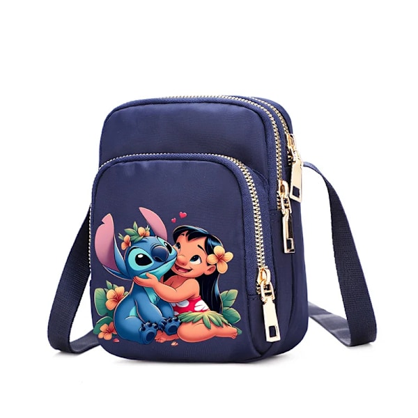 Disney Lilo & Stitch Kvinder Tasker Mobiltelefon Håndtaske Kryds Krone Skulderrem Håndtaske Til Kvinder Tasker Teenagere Underarm Taske DGG3764