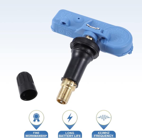 Kompatibel med 4-pack 13581561 13581562 Biltrycksensor TPMS-sensor 433 MHz Chevrolet Malibu 2017-2021