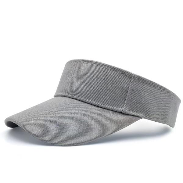 Supersalg! Solhatte, golfhatte, solhatte Pure cotton empty top gray