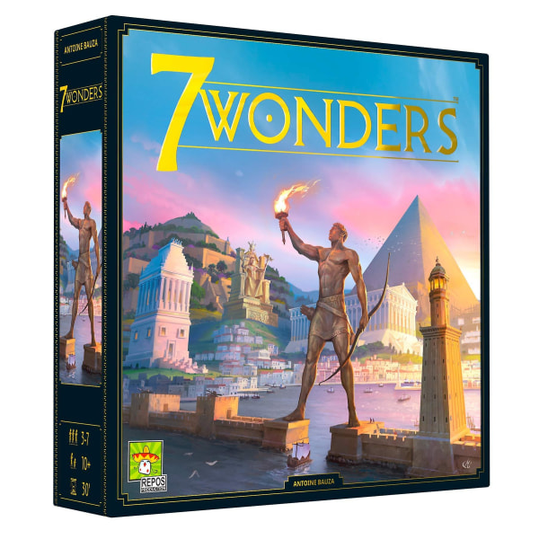 7 Wonders New Edition | Brädspel | Ålder 10+ | 3 -7 spelare | 30 minuters speltid