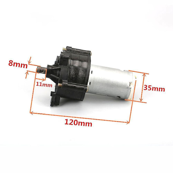 12/24V likestrømsgenerator Håndsveivet Dynamo Hydraulisk Testmotor Vindkraft Energi Dynamotor Nødstrømslys Oppstartsenhet