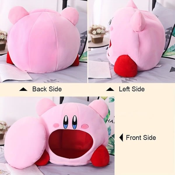 Kirby Game Perifer inhalerbar lur pandebånd Pude Pink Hat Plys legetøj