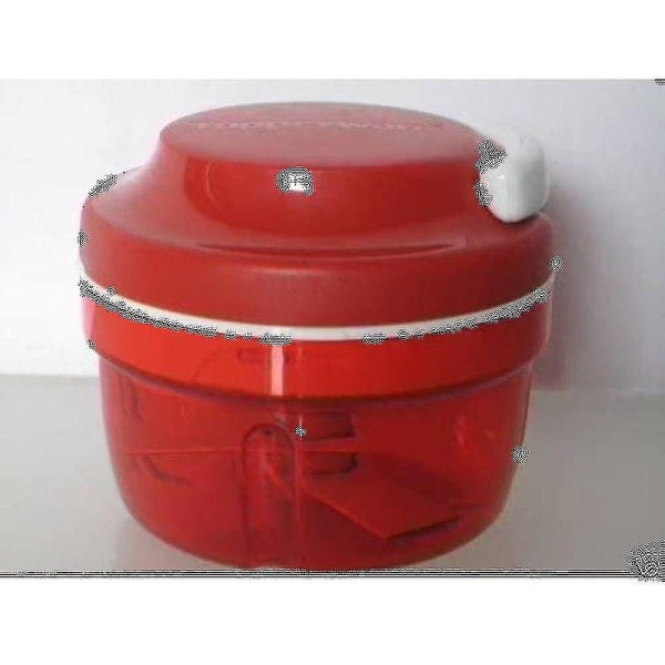 TUPPERWARE Chef Turbo-Chef rot D158 løkhakker Speedy Boy løkhakker 27357