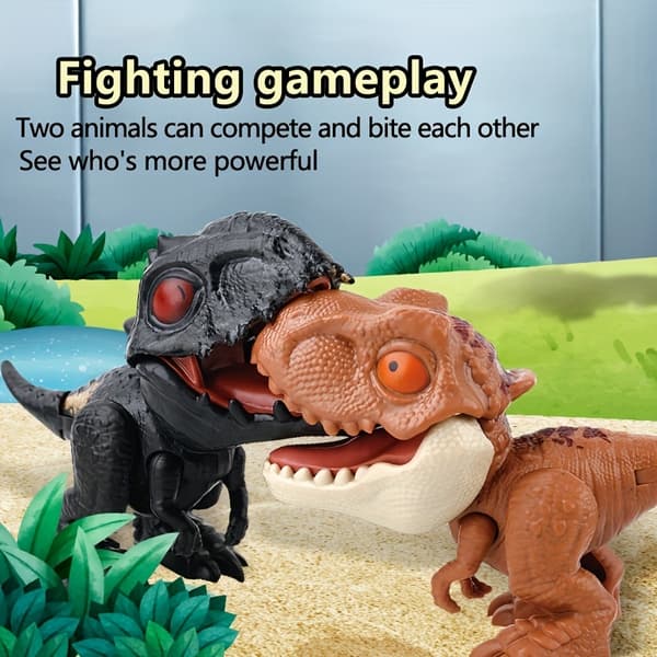 20 st Mini Dinosaurie Fingerdockor - 7,62 cm Flexibla Ledmodeller för Barn 20pcs