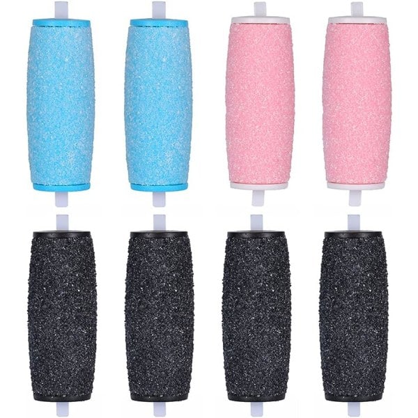 IC pakke med 8 ekstra grove udskiftningsruller til Scholl Velvet Smooth