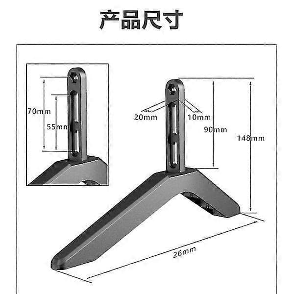 Universal TV Stand Base Mount Compatible with 32-65 inch Samsung