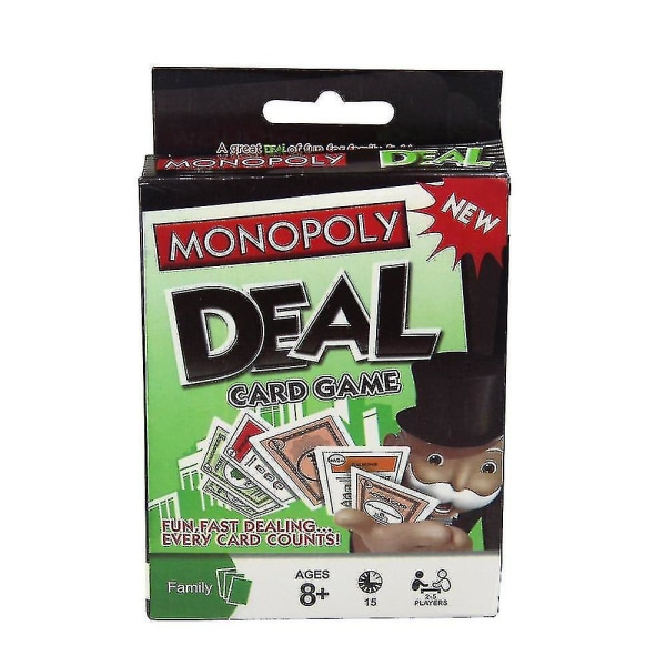 Korkealaatuinen Monopoly Deal -korttipeli[hsf]