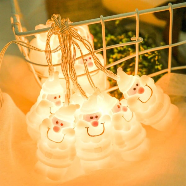 10 LED Snowman Fairy String Light for Bedroom Lawn Landscape