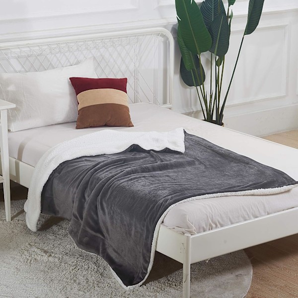 Tæppe Tosidet tæppe Hyggeligt tæppe, tyk varm sofa