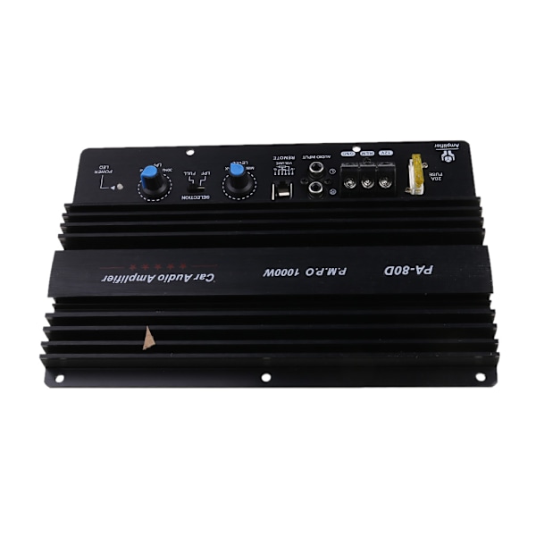 PA-80D 12V 1000W Mono Bilstereo Power Bass Subwoofer Förstärkarbräda