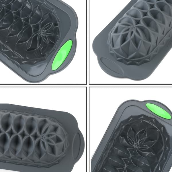 Rektangulær Lotus Brødform Silikon Bakeform for Toastbrød Sjokoladepudding Gelé Pai
