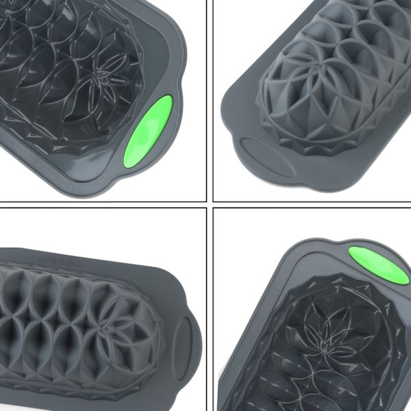 Rektangulär Lotus Brödform Silikon Bakform för Rostat Bröd Chokladpudding Gelépaj