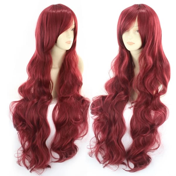 Syntetisk paryk til fest, Pride, parader og cosplay 80cm 250 250 #3