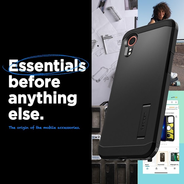 Spigen Galaxy Xcover 7 Cover Tough Armor Sort