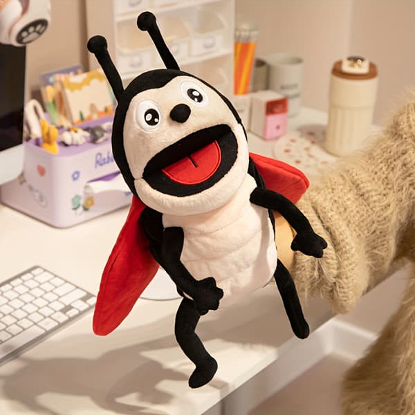 Påskhareöronpannband - Fluffig Kaninhåraccessoar Ant