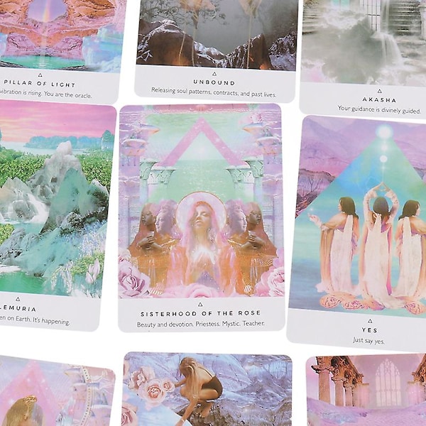Work Your Light Oracle Cards av Rebecca Campbell - En 44-kortslek med magi